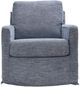 Signature Design by Ashley® Nenana Denim Swivel Glider Accent Chair-1
