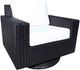 CabanaCoast® Customizable Brighton Wicker Outdoor Swivel Glider Chair-0