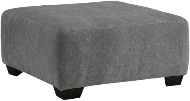 Benchcraft® Birkdale Court Gray Oversized Accent Ottoman-0