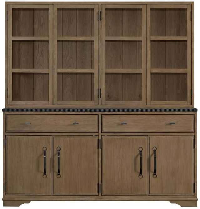 Bernards Tarrington 2-Piece Almond Cabinet Set-2