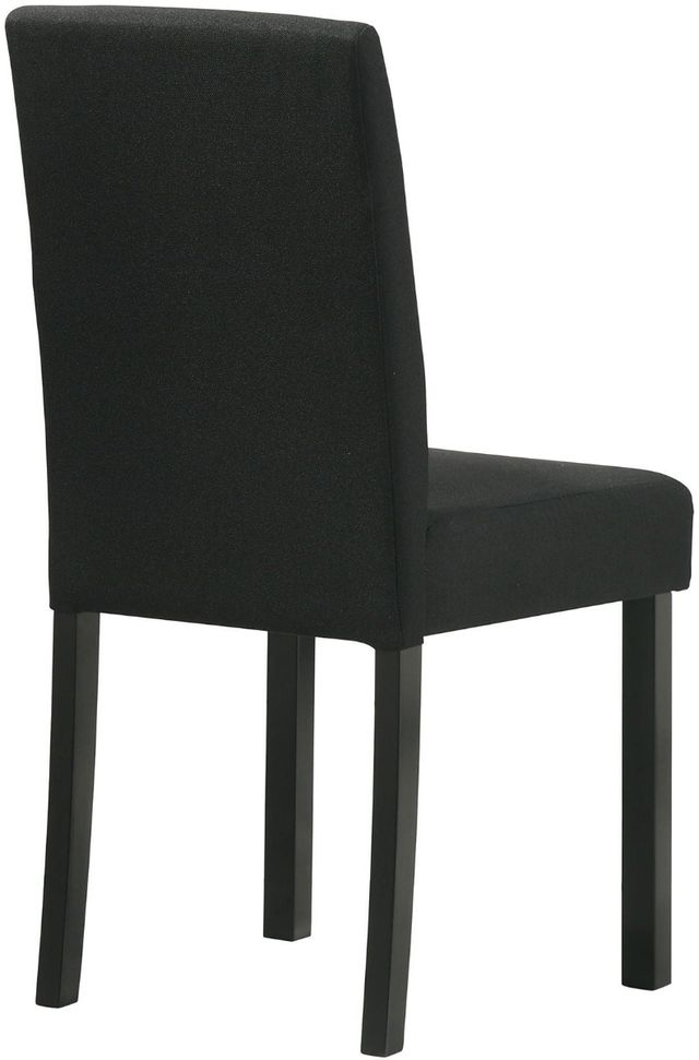 Crown Mark Resia Black Dining Chair-2