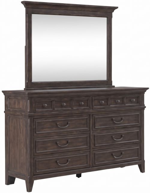 Liberty Furniture Paradise Valley 4-Piece Saddle Brown California King Bedroom Set-3