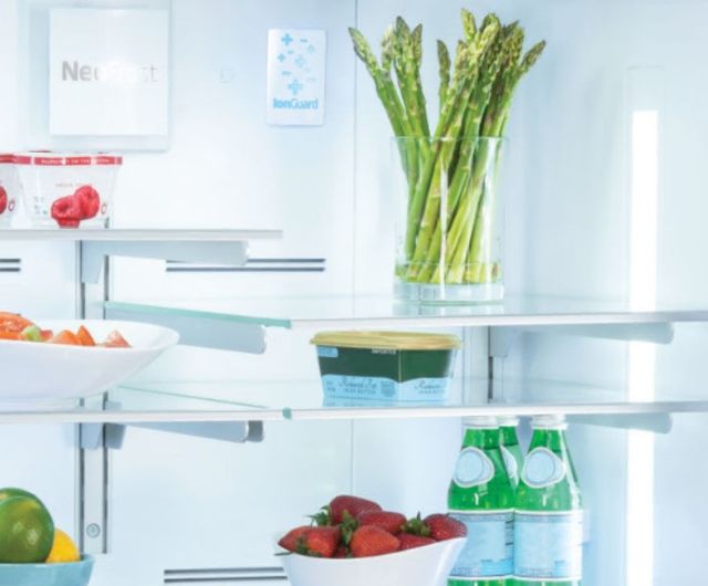 Beko 24" 11.4 Cu. Ft. White Counter Depth Bottom Freezer Refrigerator-3