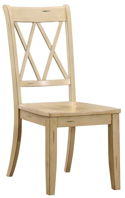 Homelegance® Janina Buttermilk Side Chair-0