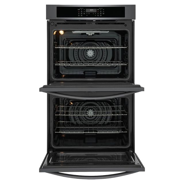 Frigidaire® 30" Black Stainless Steel Electric Double Wall Oven-1