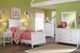 Signature Design by Ashley® Kaslyn 2-Piece White Twin Panel Bed Set-4