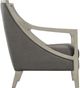Elements International Hopkins Columbia Charcoal/White Wash Accent Chair-3