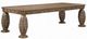 ACME Furniture Constantine Brown Dining Table with Gold Base-0