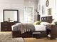 Modus Furniture Riva Chocolate Brown Full Storage Panel Bed-1