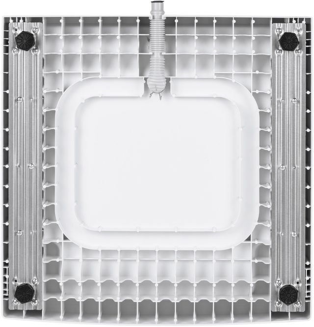 GE® 24" W x 4" H White ADA Riser and Drip Pan-2