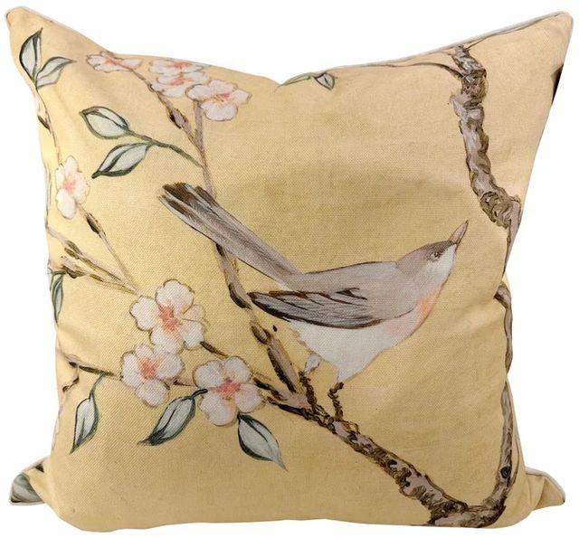 Stylecraft Tamara Day Yellow Designer Throw Pillow-0