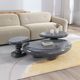ACME Furniture Charlene Gray High Gloss End Table-4