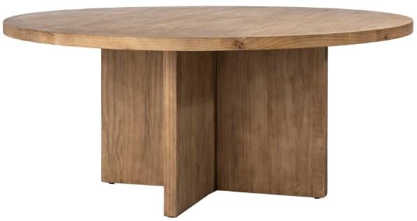 Dovetail Furniture Harley Natural 60" Dining Table-0