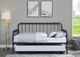 Mazin Furniture Constance Navy Navy Blue Daybed With Trundle-2