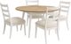 aspenhome® Astoria 5-Piece Brown/Pearl Round Dining Set-0