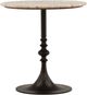 Dovetail Furniture Marbella Beige Bistro Table-0