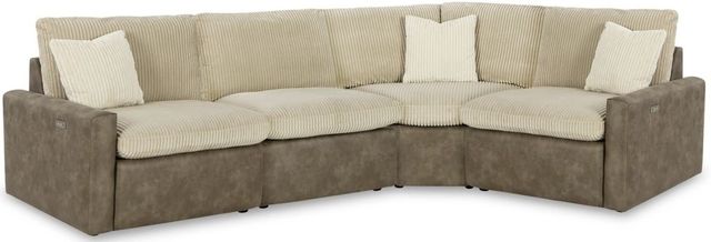 Signature Design by Ashley® Windoll 4-Piece Quartz Power Reclining Sectional-0