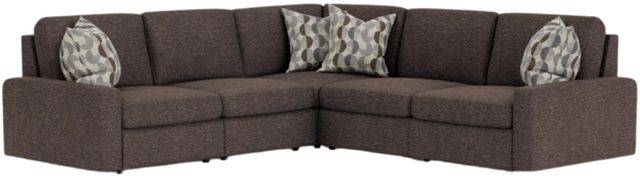 Flexsteel® Customizable Sky 5-Piece Fabric Sectional-0