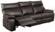Furniture of America® Onoria Brown Manual Reclining Sofa-0