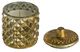 A & B Home Antique Bronze 4" Soy Wax Candle-2
