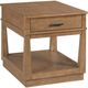 Hammary® Clifton Gingersnap Charging Chairside Table-0