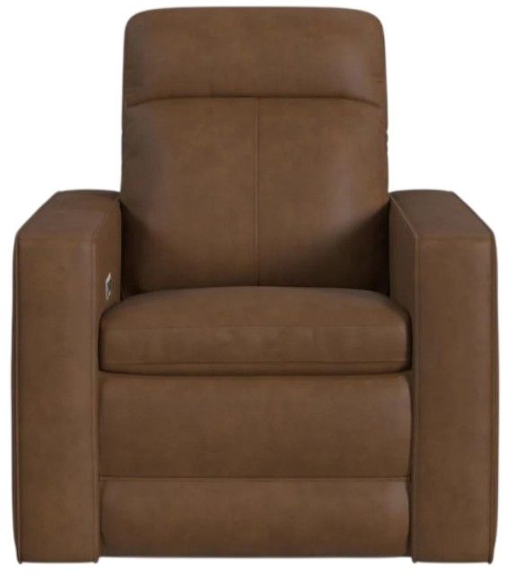 Flexsteel® Dutch Cortado Leather Power Swivel Gliding Recliner with Power Headrest and Lumbar-1
