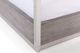 VIG Furniture Modrest Arlene Gray/Silver King Canopy Bed-3