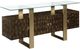 ACME Furniture Mabyn Antique Brown/Brass Console Cabinet-0