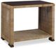 Century® Beachcomber Great South Bay Beachcomber Wood Top Table with Wicker Base-0