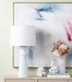 Crestview Collection Price Glossy White Table Lamp -3