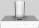 Vent-A-Hood® 48" White Contemporary Wall Mounted Range Hood-5