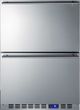 Summit® 3.4 Cu. Ft. Stainless Steel Outdoor Upright Freezer-0