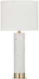 Bassett Mirror Lenning White Table Lamp-0