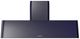 Ilve® Nostalgie II Series 60" Midnight Blue Wall Mounted Range Hood-0
