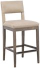 Fairfield® Customizable Pelle Provisions Arie Leather Bar Stool with Mica Legs-0