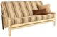 Kodiak Furniture Monterey Parma Gray/Antique White Full Futon with Mattress-0