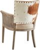 Furniture Classics Range Beige/Brown/Orange Dining Arm Chair-3