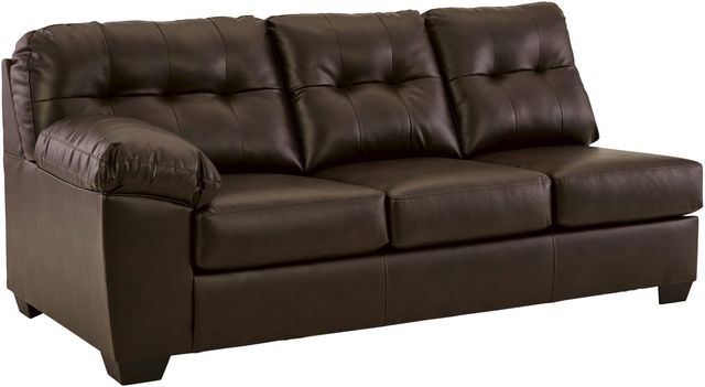 Signature Design by Ashley® Donlen 2-Piece Chocolate Right-Arm Facing Sofa Sectional and Chaise-3