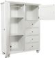 Aspenhome® Cambridge White Chiffarobe-1