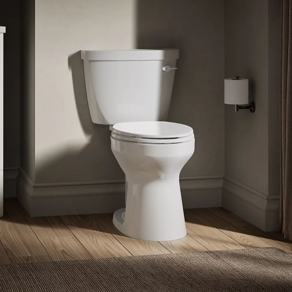 KOHLER® Cimarron® White 2-Piece 29" Elongated Right-Hand Trip Toilet, 1.6 Gpf-2