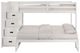 Elements International Sami White Twin Over Full Bunk and Loft Bed-2