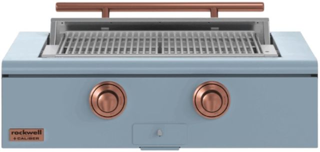 Caliber™ Rockwell 2-Burner Bluestone Built-In Liquid Propane Grill with Copper Hardware-0