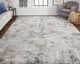 Feizy Vancouver Charcoal/Ivory 5' x 8' Rug-5