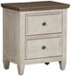 Liberty Furniture Heartland Antique White Nightstand-0