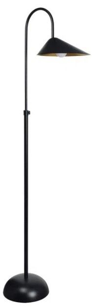 Renwil® Forte Matte Black Floor Lamp-2