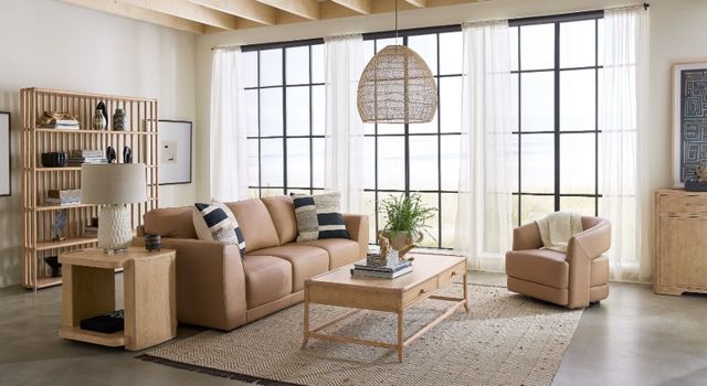 Hooker® Furniture Retreat Dune Slatted Bookcase-1