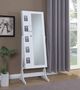 Coaster® Doyle White Jewelry Cheval Mirror With Picture Frames-3