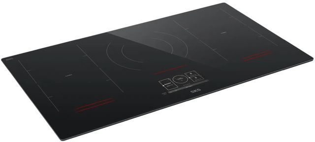 SKS 36” Black Induction Cooktop with Flex Cooking Zones-1