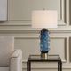 Uttermost® Aura Blue Table Lamp-1