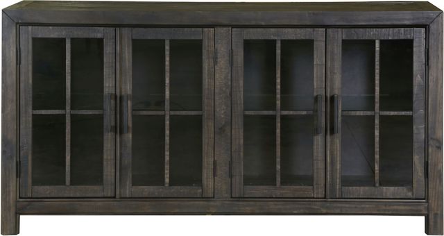 Magnussen Home® Bellamy Peppercorn Buffet Curio-0